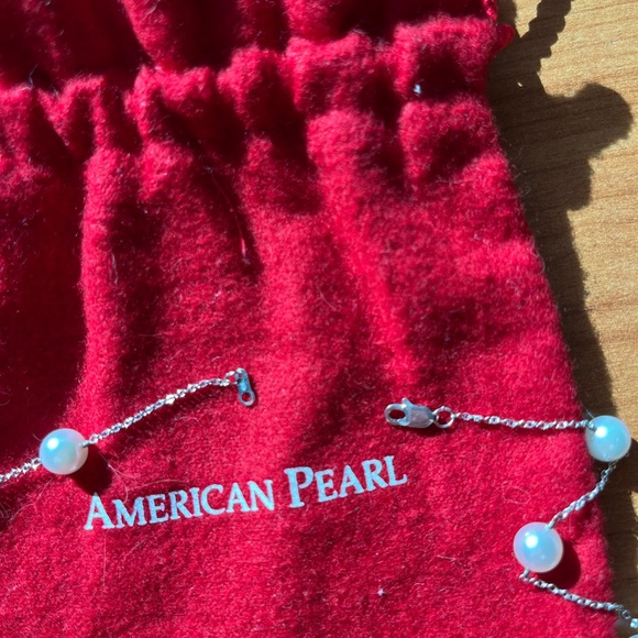 Pearl & 18k gold necklace - Picture 4 of 5